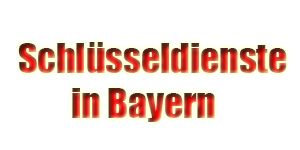 Schluesseldienste in Bayern